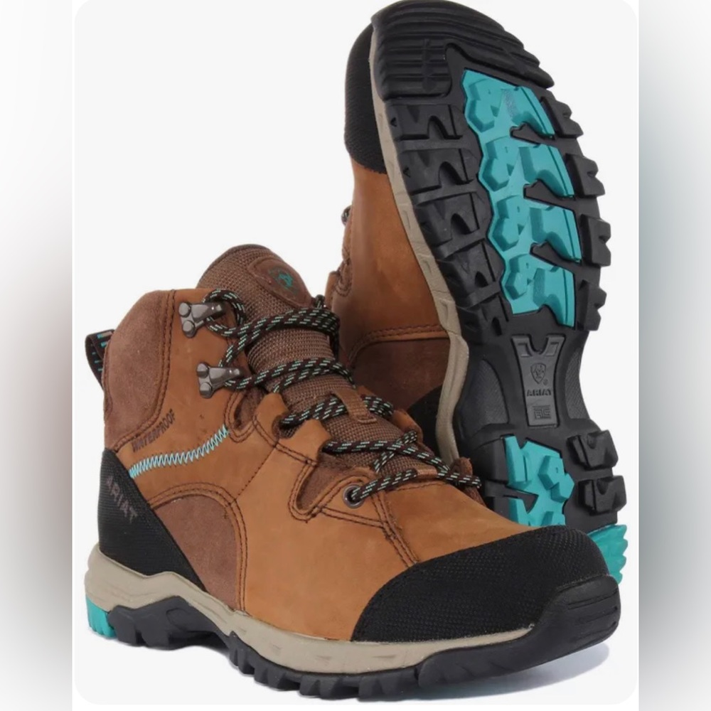 ARIAT Women’s Skyline Mid H2O Waterproof Leather Boots